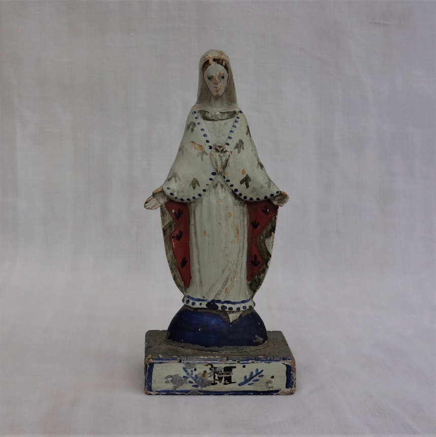 ●フランス古道具”S” 宗教品-マリア像